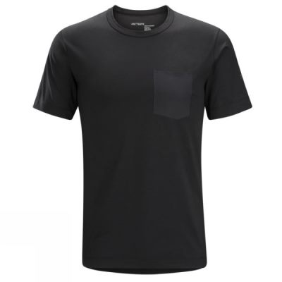 Playeras Arc'teryx Anzo Hombre Negras - Chile BUA164859